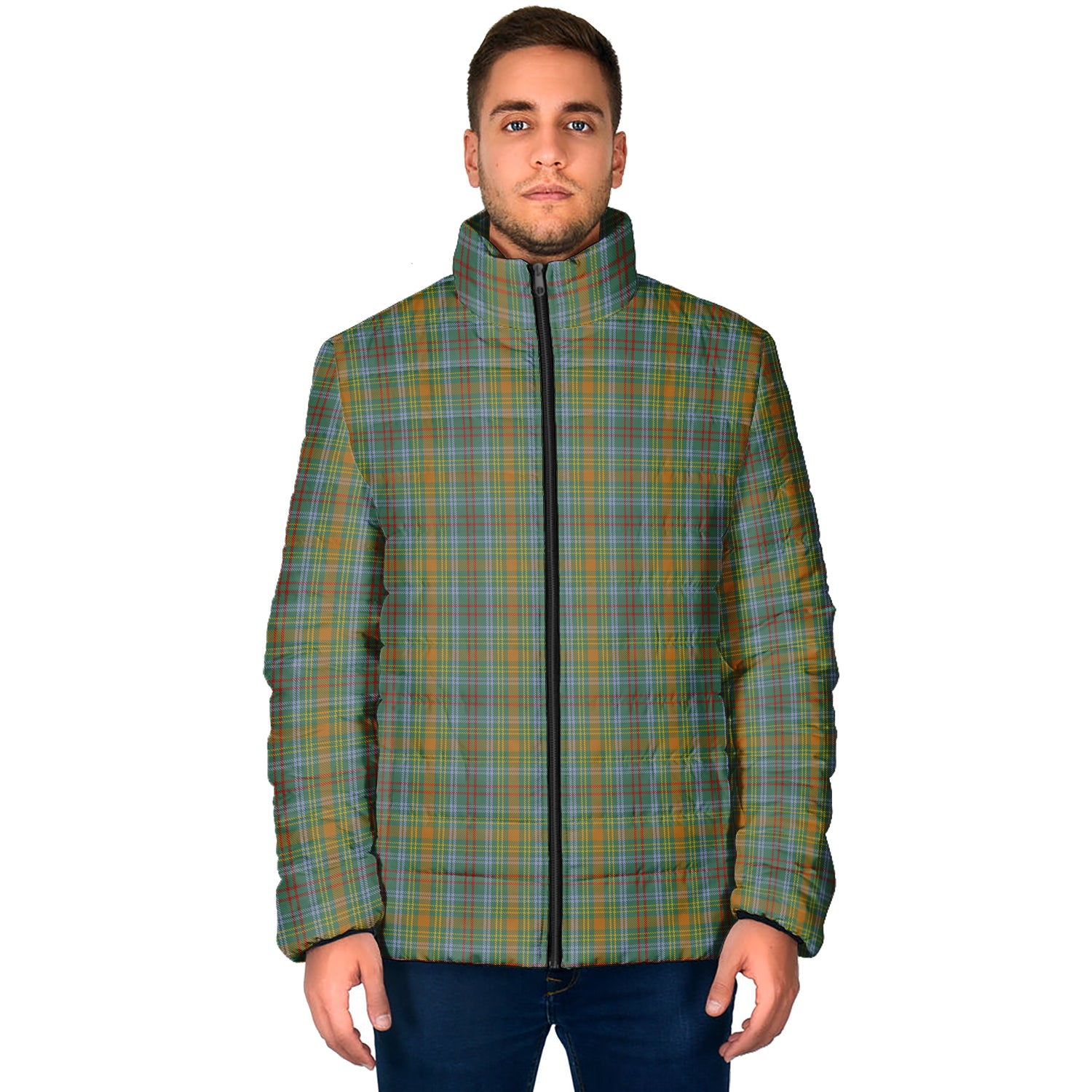 O'Brien Tartan Padded Jacket - Tartan Vibes Clothing