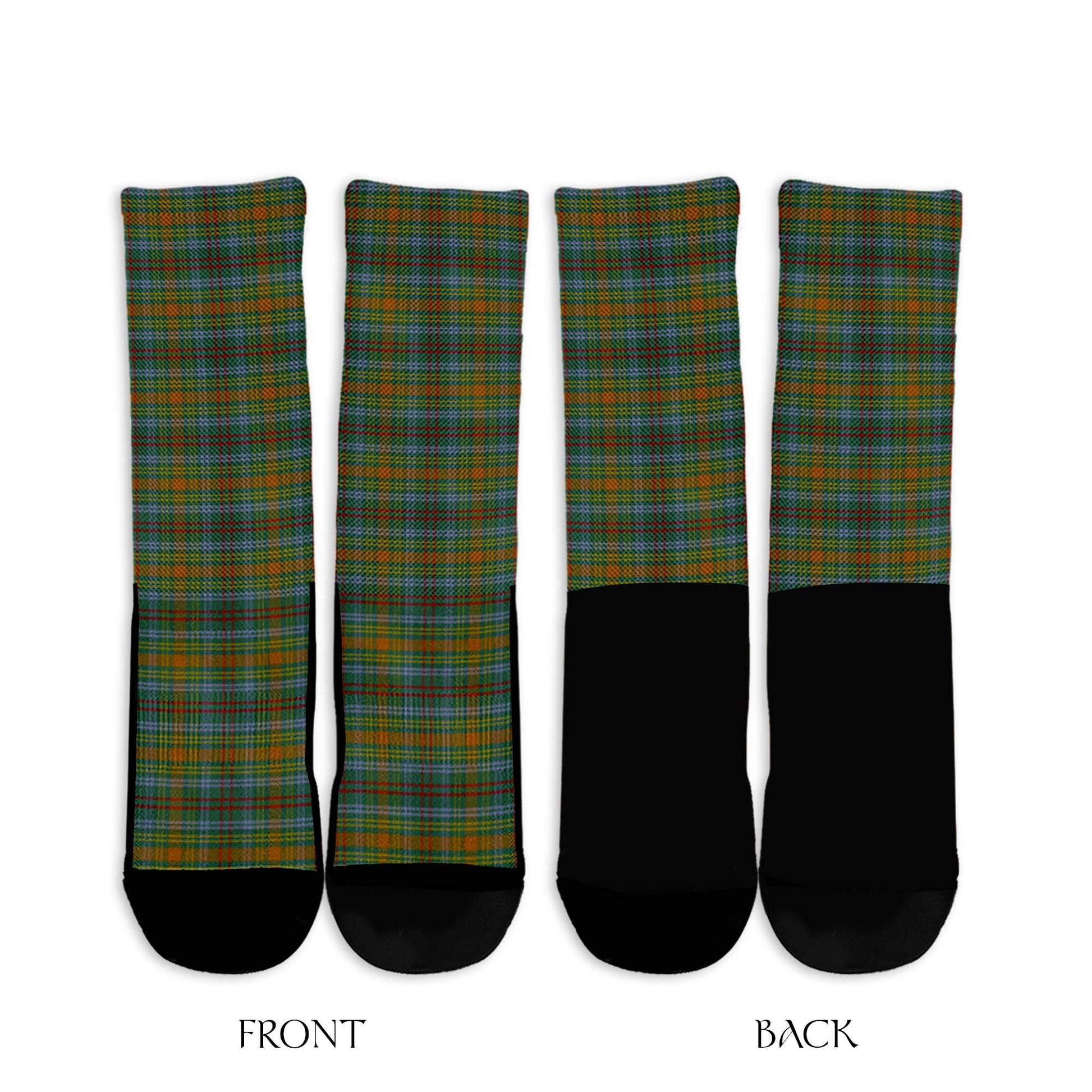 O'Brien Tartan Crew Socks - Tartanvibesclothing