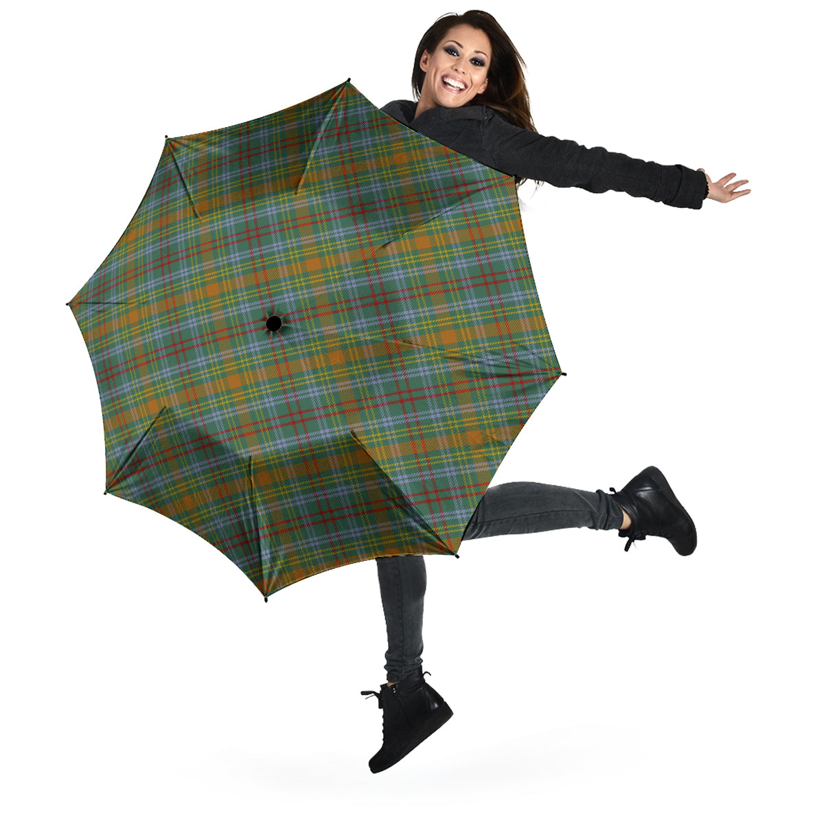 O'Brien Tartan Umbrella - Tartanvibesclothing
