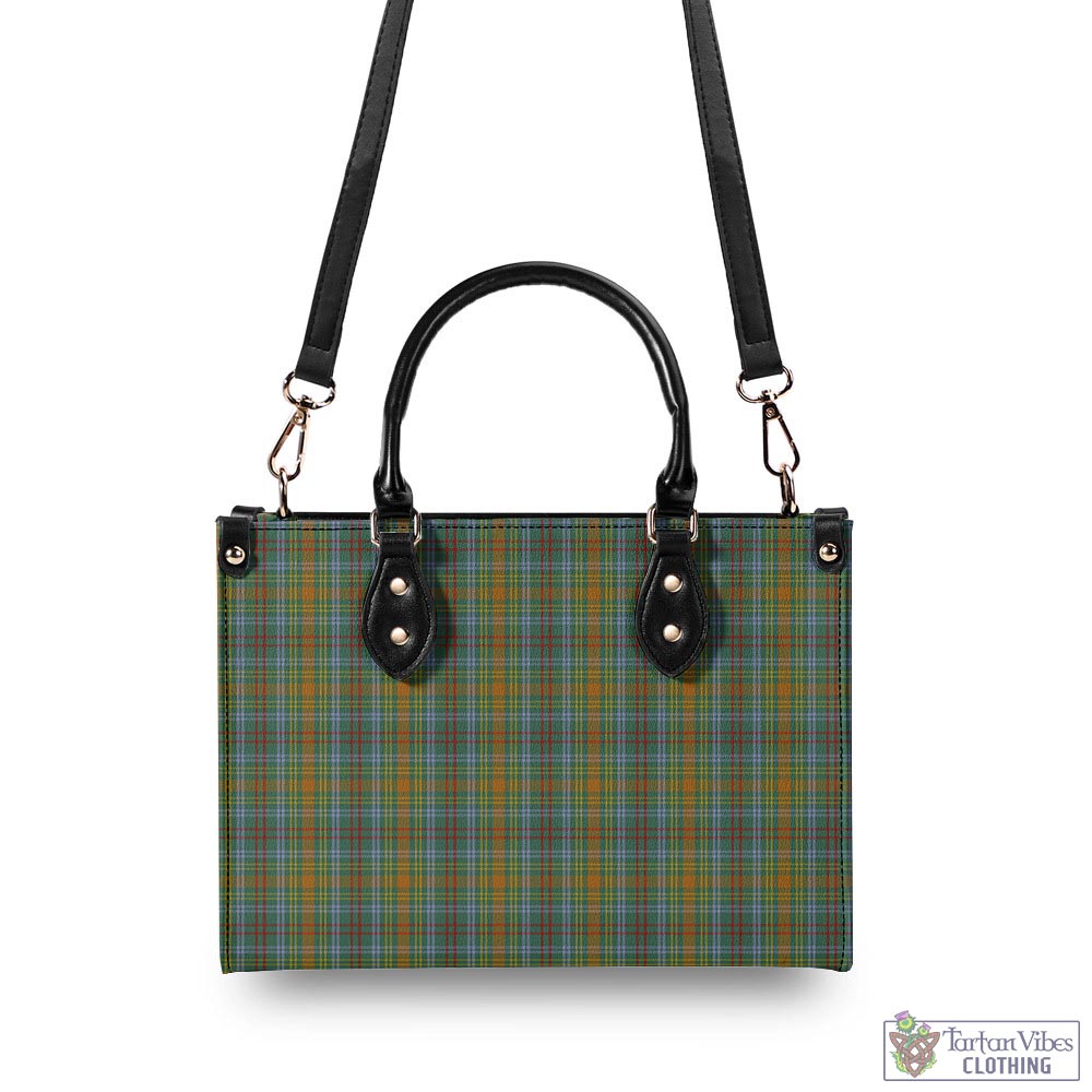 Tartan Vibes Clothing O'Brien Tartan Luxury Leather Handbags