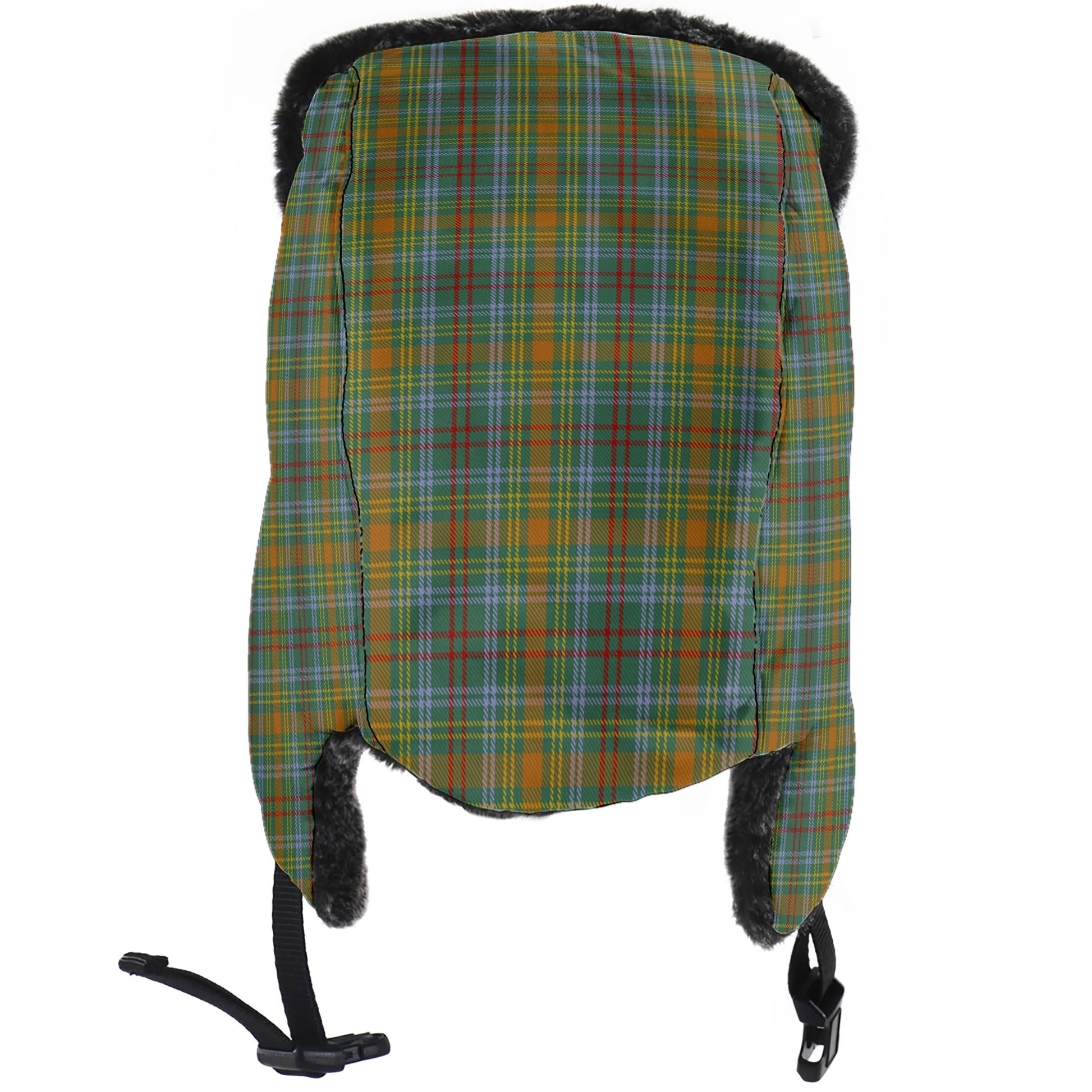 O'Brien Tartan Winter Trapper Hat - Tartanvibesclothing