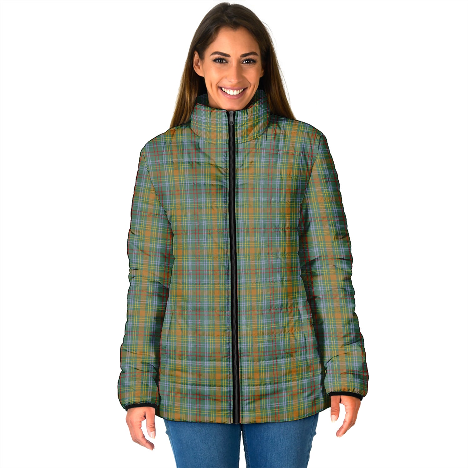O'Brien Tartan Padded Jacket - Tartan Vibes Clothing