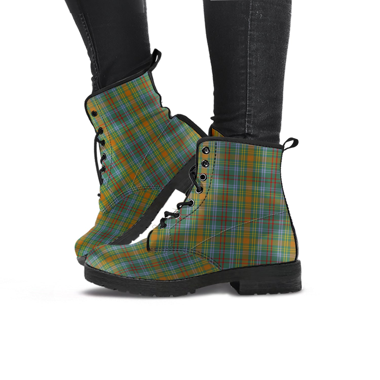 obrien-tartan-leather-boots