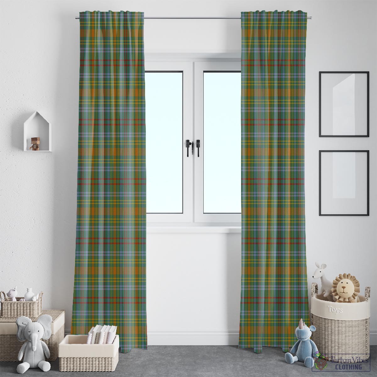 O'Brien Tartan Window Curtain