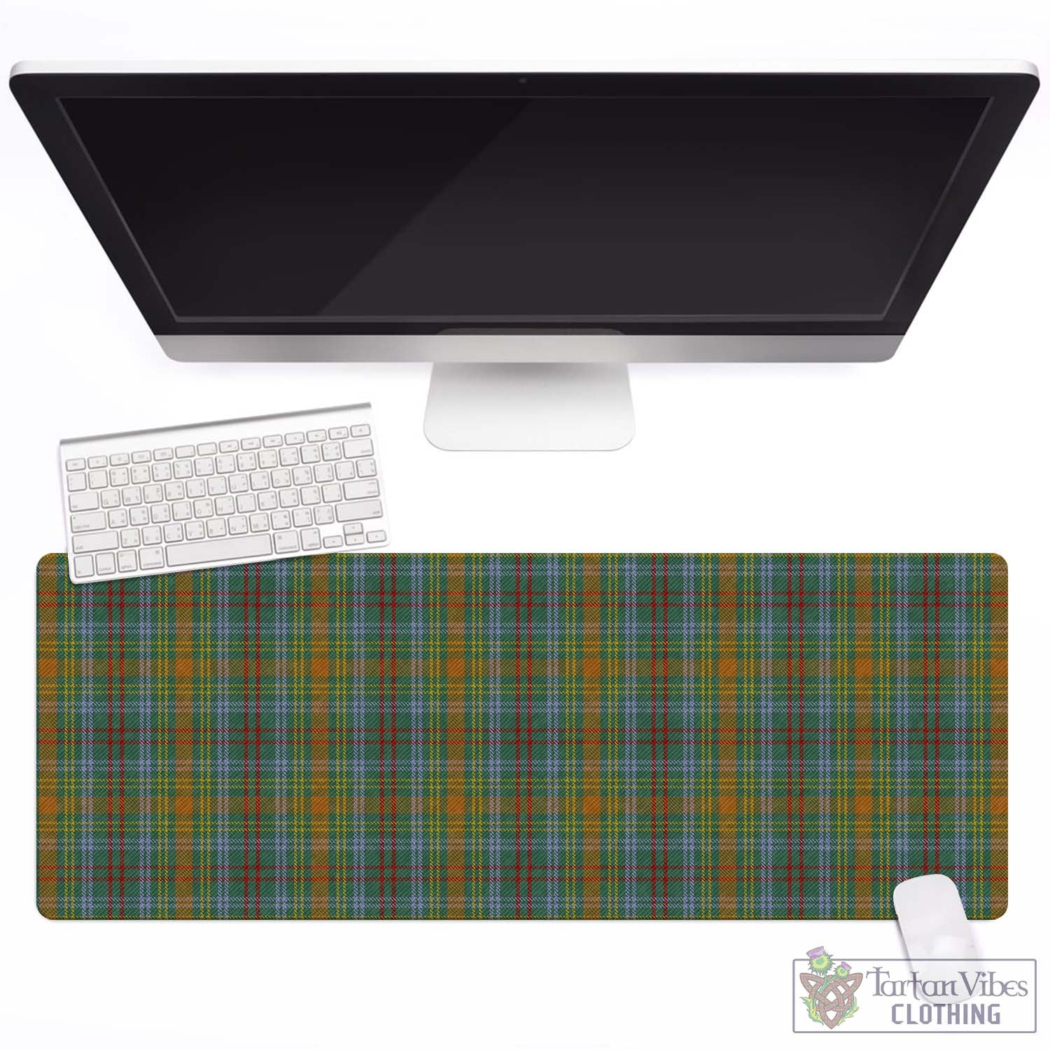 Tartan Vibes Clothing O'Brien Tartan Mouse Pad