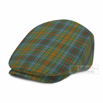 O'Brien Tartan Jeff Cap, Tartan Flat Cap