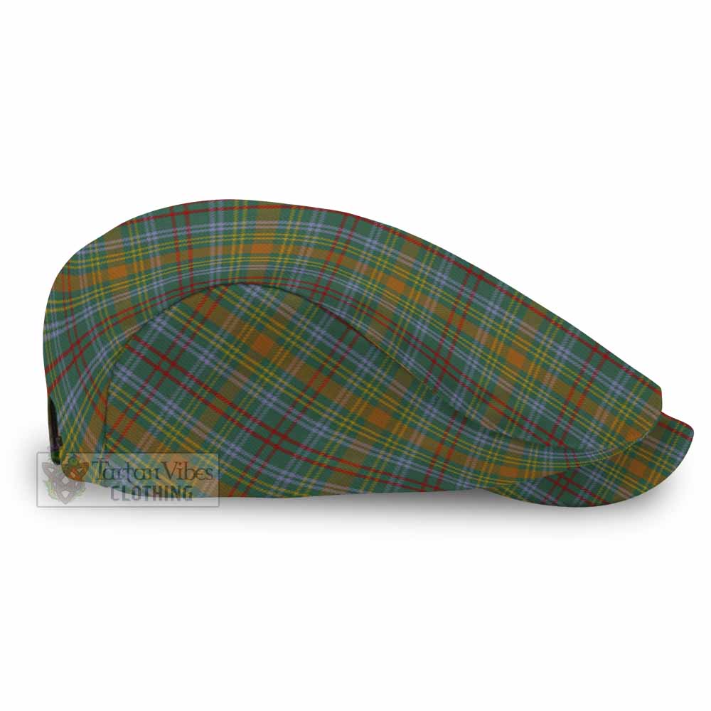O'Brien Tartan Jeff Cap, Tartan Flat Cap