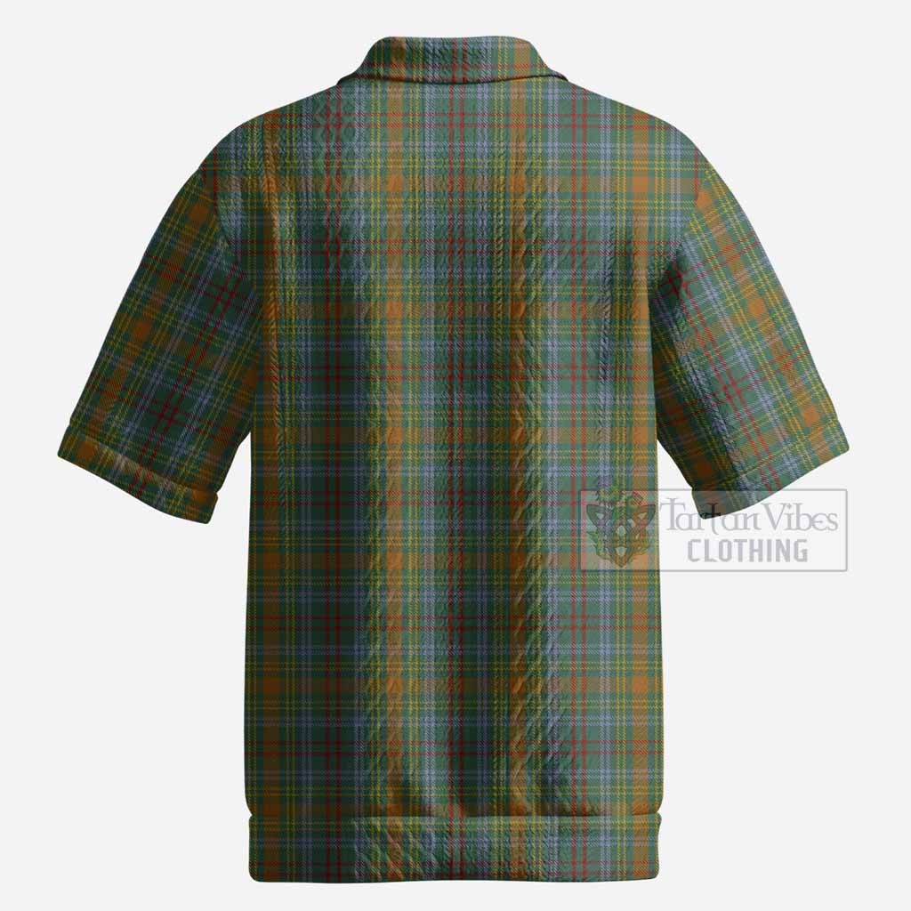 O'Brien Tartan Men’s Polo Sweater Top