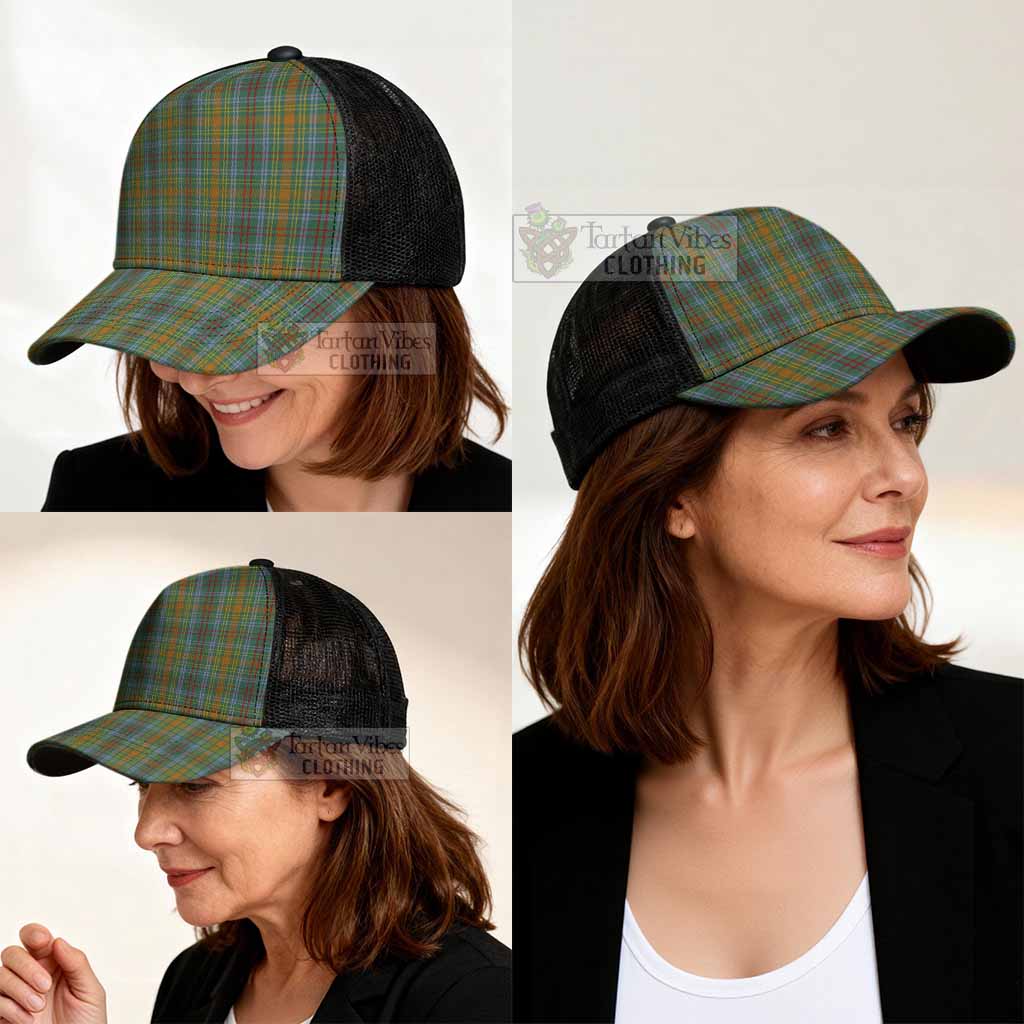 O'Brien Tartan Mesh Trucker Cap