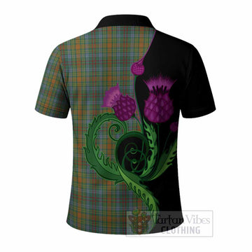 O'Brien Tartan Polo Shirt Traditional Scottish Thistle
