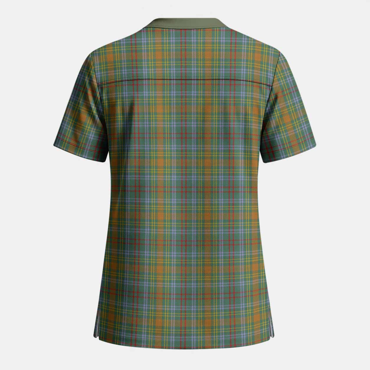 O'Brien Tartan Scrub Top - Tartan Vibes Clothing