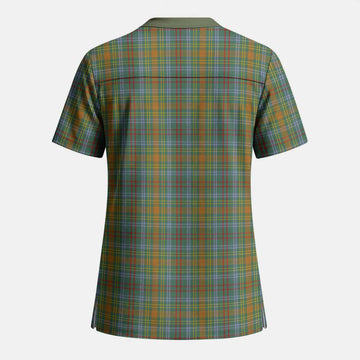 O'Brien Tartan Scrub Top - Tartan Vibes Clothing