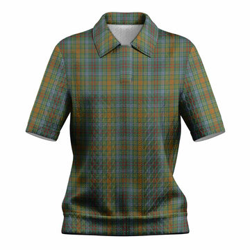 O'Brien Tartan Women’s Polo Sweater Top