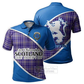 Ochterlony Family Crest Tartan Polo Shirt Celebrate Saint Andrew's Day in Style Kid - Tartan Vibes Clothing