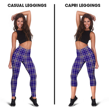 Ochterlony Tartan Womens Leggings Capri Leggings - Tartan Vibes Clothing