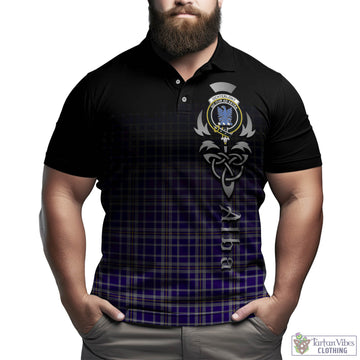 Ochterlony Tartan Polo Shirt Featuring Alba Gu Brath Family Crest Celtic Inspired Kid - Tartan Vibes Clothing