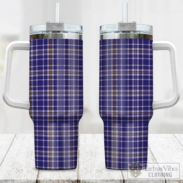 Ochterlony Tartan Tumbler with Handle One Size 40 OZ - Tartan Vibes Clothing
