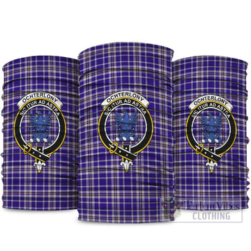 Ochterlony Tartan Neck Gaiters, Tartan Bandanas, Tartan Head Band with Family Crest package One Size - Tartan Vibes Clothing