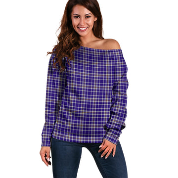 Ochterlony Tartan Off Shoulder Women Sweater Women - Tartan Vibes Clothing