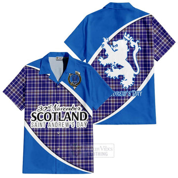 Ochterlony Family Crest Tartan Hawaiian Shirt Celebrate Saint Andrew's Day in Style Kid - Tartan Vibes Clothing