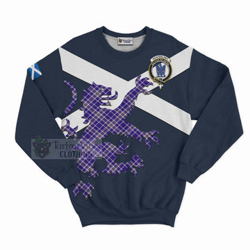 Ochterlony Tartan Lion Rampant Sweatshirt Proudly Display Your Heritage with Alba Gu Brath and Clan Name Unisex - Tartan Vibes Clothing