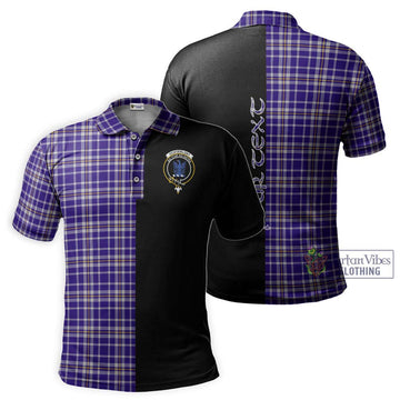 Ochterlony Tartan Polo Shirt with Family Crest and Half Of Me Style Kid - Tartan Vibes Clothing