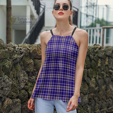 Ochterlony Tartan Loose Halter Neck Camisole Women - Tartan Vibes Clothing
