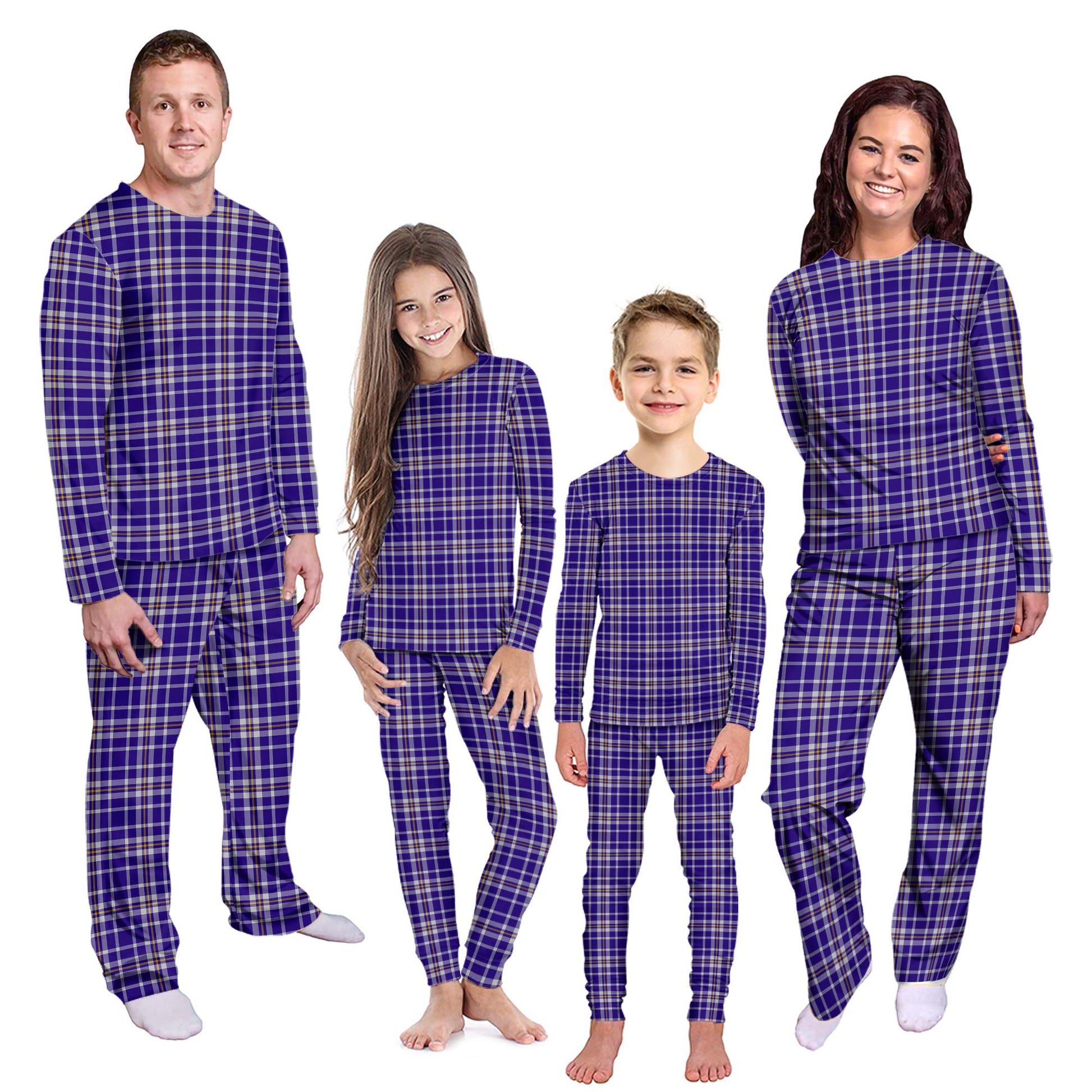 Ochterlony Tartan Pajamas Family Set Kid - Tartan Vibes Clothing