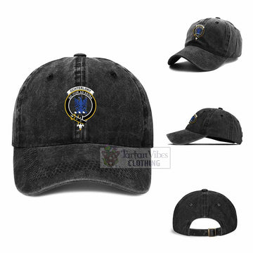 Tartan Vibes Clothing Ochterlony Clan Crest Denim Classic Cap