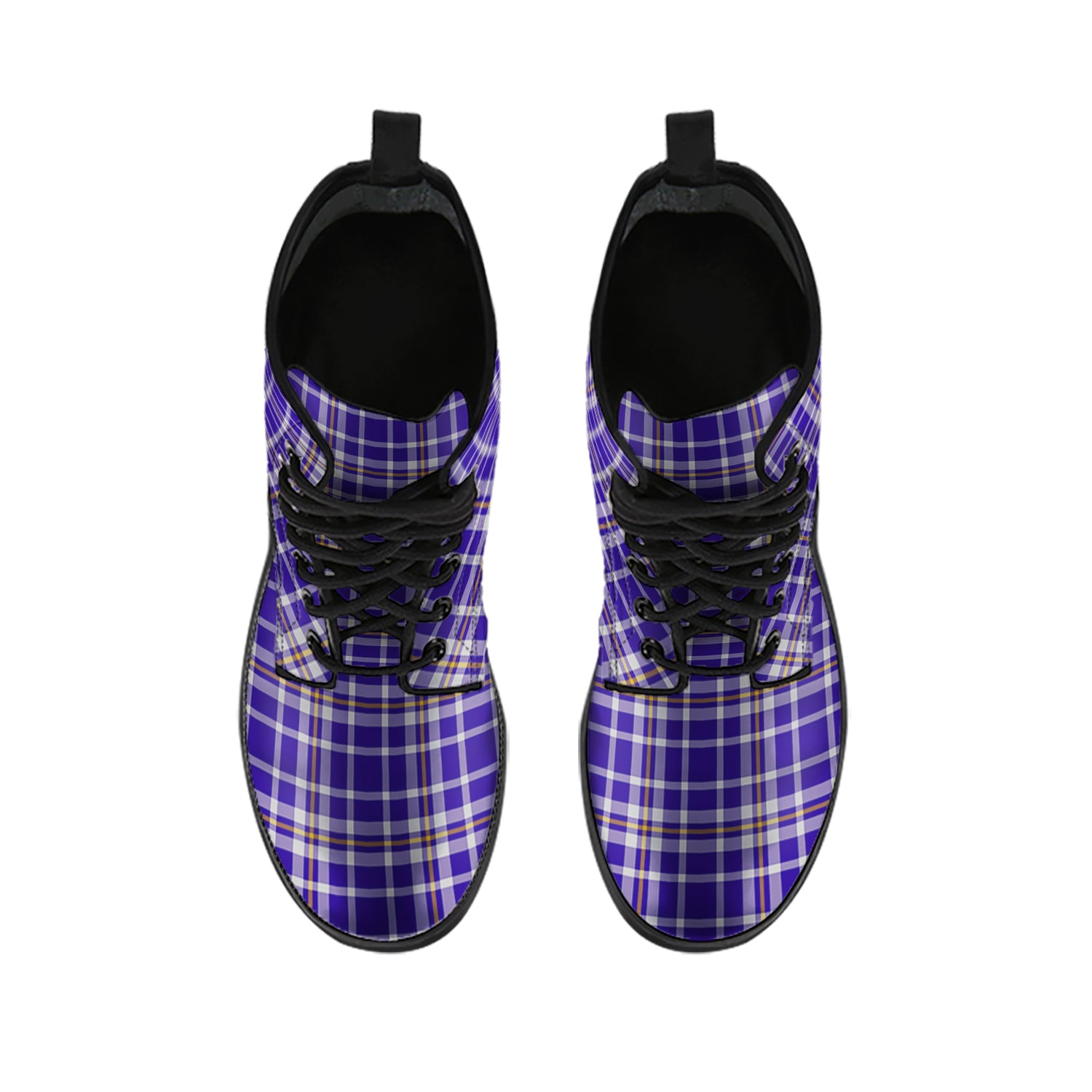 Ochterlony Tartan Leather Boots - Tartan Vibes Clothing