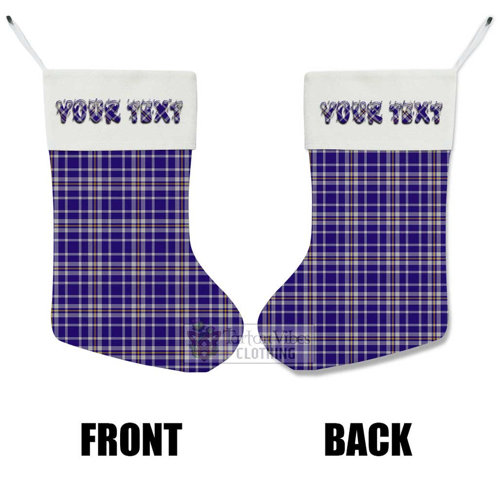 Ochterlony Tartan Christmas Stocking with Personalized Text - Tartan Vibes Clothing