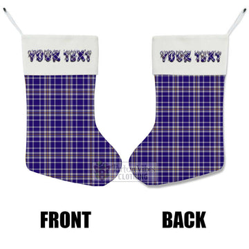 Ochterlony Tartan Christmas Stocking with Personalized Text - Tartan Vibes Clothing