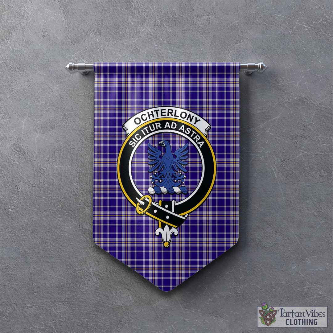 Ochterlony Tartan Crest House Flag
