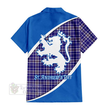 Ochterlony Family Crest Tartan Hawaiian Shirt Celebrate Saint Andrew's Day in Style - Tartan Vibes Clothing