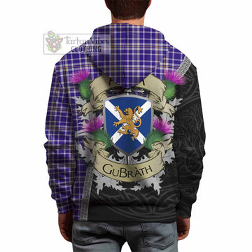 Ochterlony Tartan Family Crest Hoodie Lion Rampant Royal Thistle Shield Celtic Inspired - Tartan Vibes Clothing