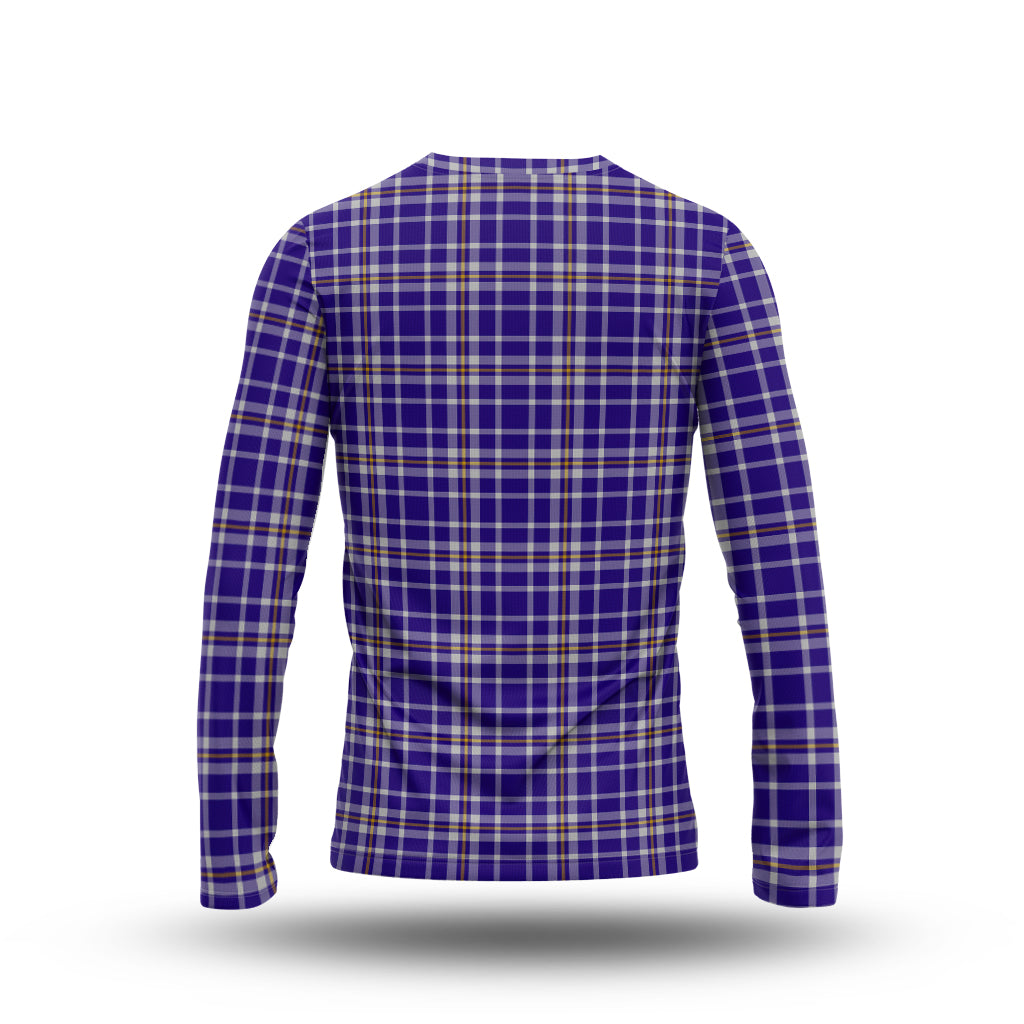 Ochterlony Tartan Long Sleeve T-Shirt with Family Crest - Tartan Vibes Clothing