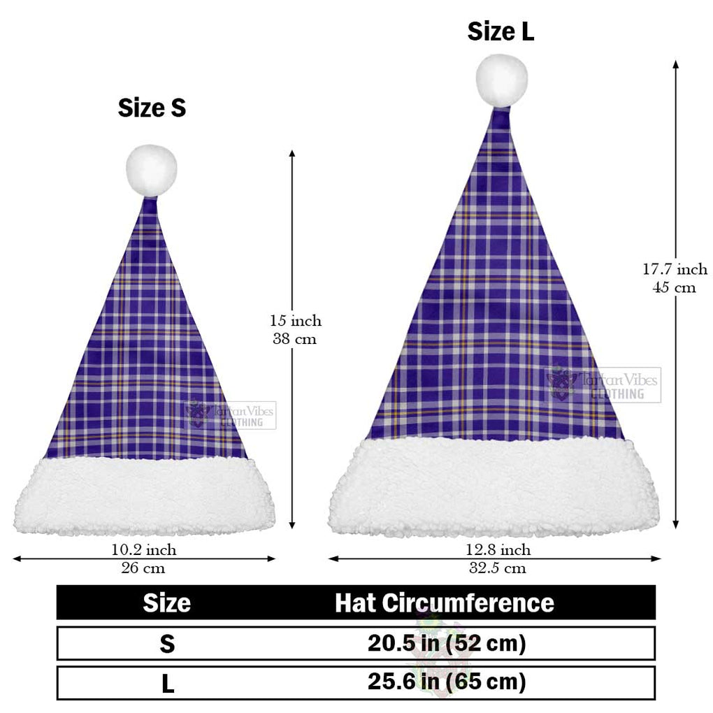 Ochterlony Tartan Christmas Santa Hats Christmas Hat L 25.6in (65cm) - Tartan Vibes Clothing