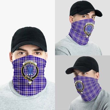 Ochterlony Tartan Neck Gaiters, Tartan Bandanas, Tartan Head Band with Family Crest - Tartan Vibes Clothing