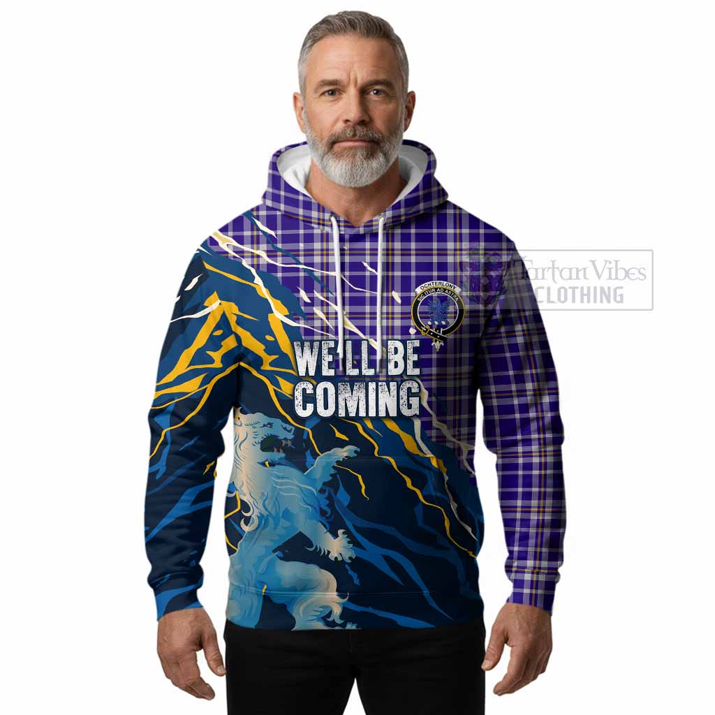 Ochterlony Scotland Tartan Hoodie WC2026 Football - We'll Be Coming