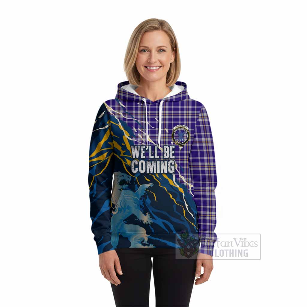 Ochterlony Scotland Tartan Hoodie WC2026 Football - We'll Be Coming