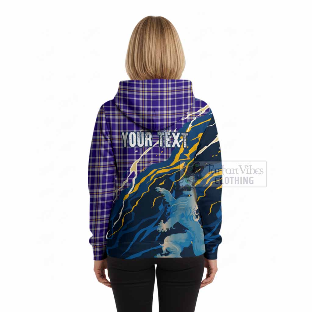 Ochterlony Scotland Tartan Hoodie WC2026 Football - We'll Be Coming