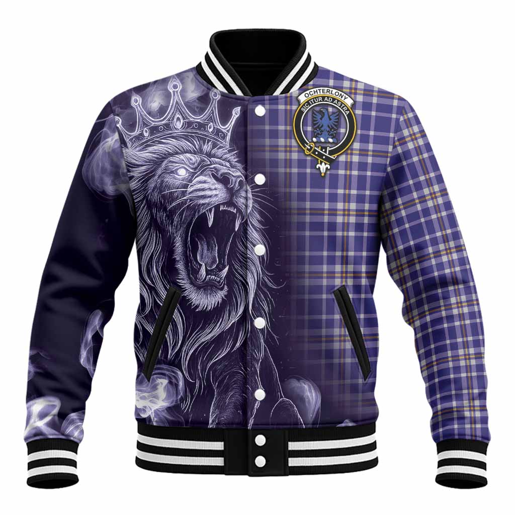 Ochterlony Tartan Baseball Jacket Roaring Lion Heritage