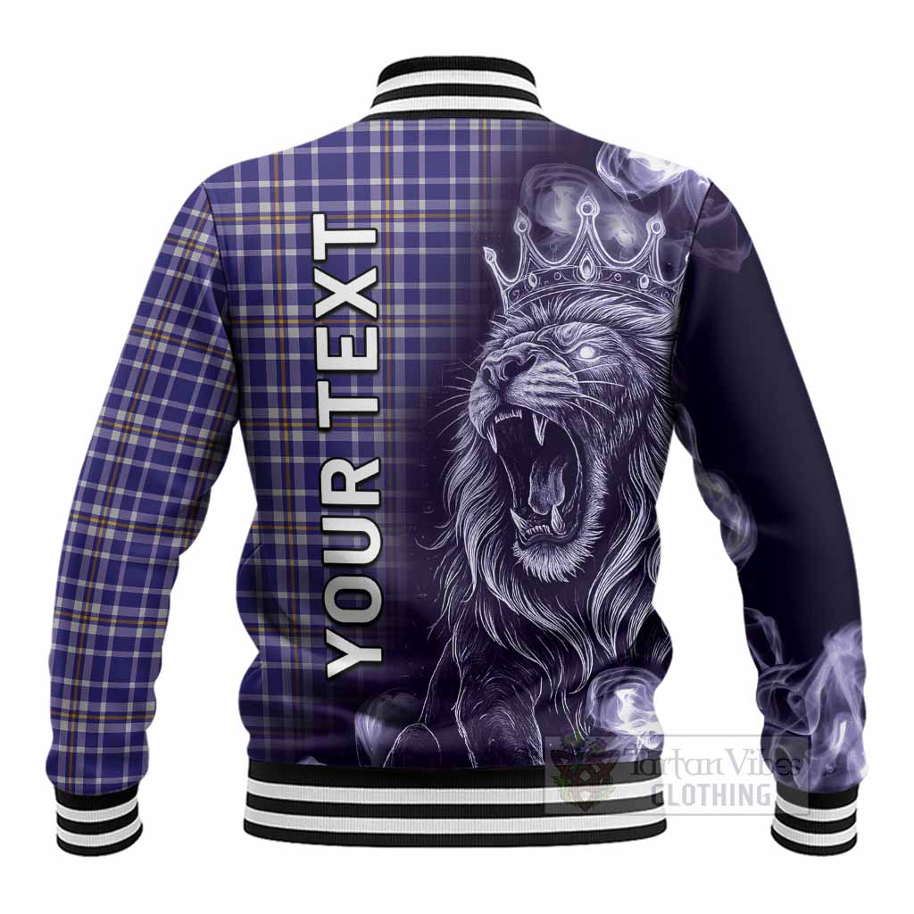 Ochterlony Tartan Baseball Jacket Roaring Lion Heritage