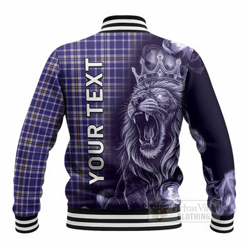 Ochterlony Tartan Baseball Jacket Roaring Lion Heritage