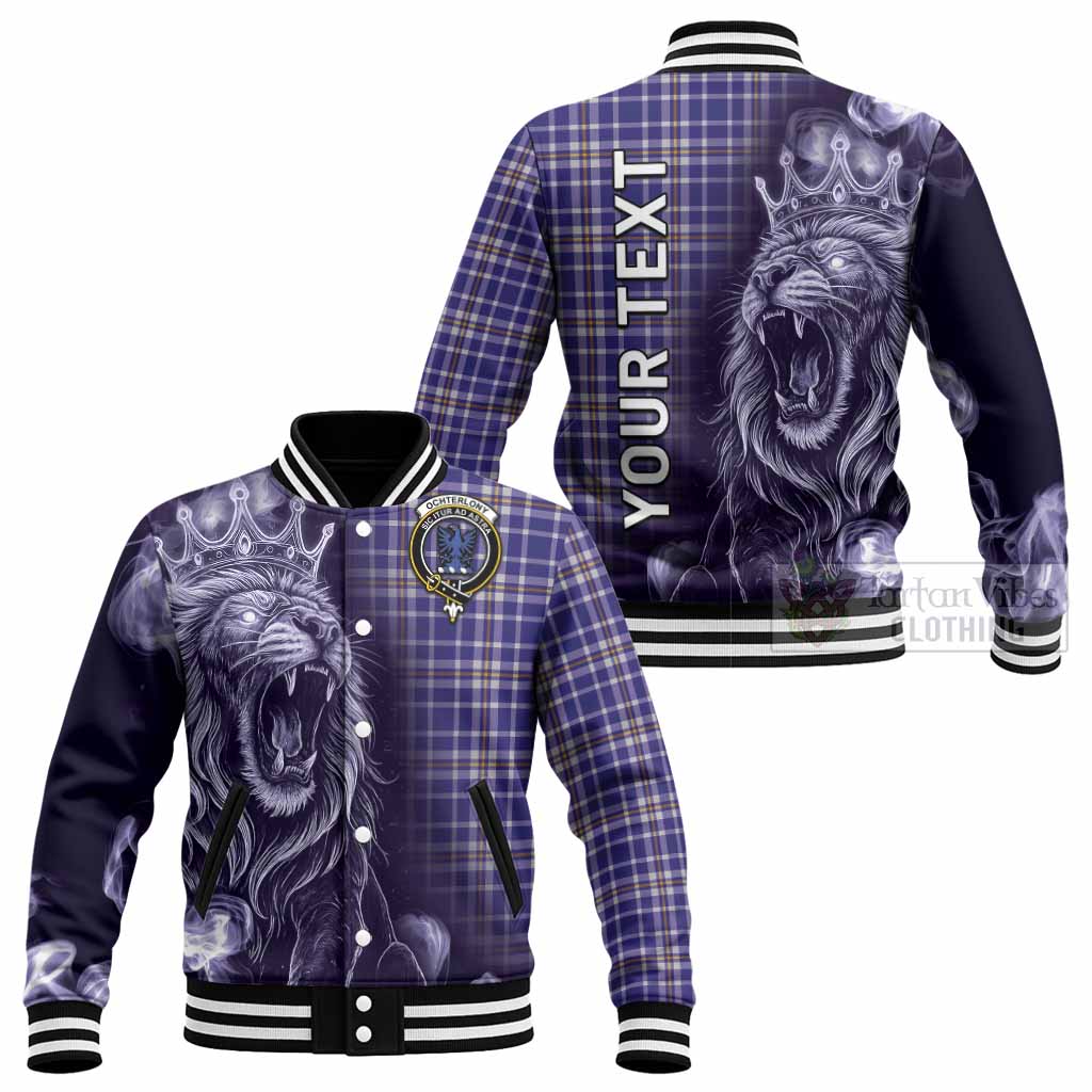 Ochterlony Tartan Baseball Jacket Roaring Lion Heritage