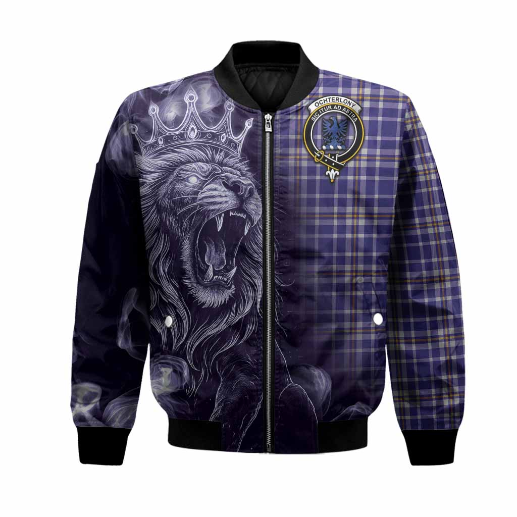 Ochterlony Tartan Bomber Jacket Roaring Lion Heritage