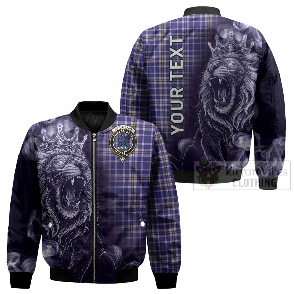 Ochterlony Tartan Bomber Jacket Roaring Lion Heritage