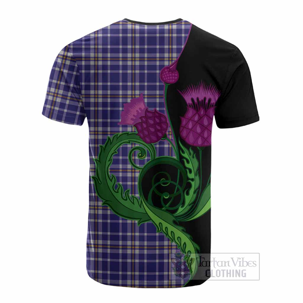 Ochterlony Tartan Cotton T-shirt Traditional Scottish Thistle