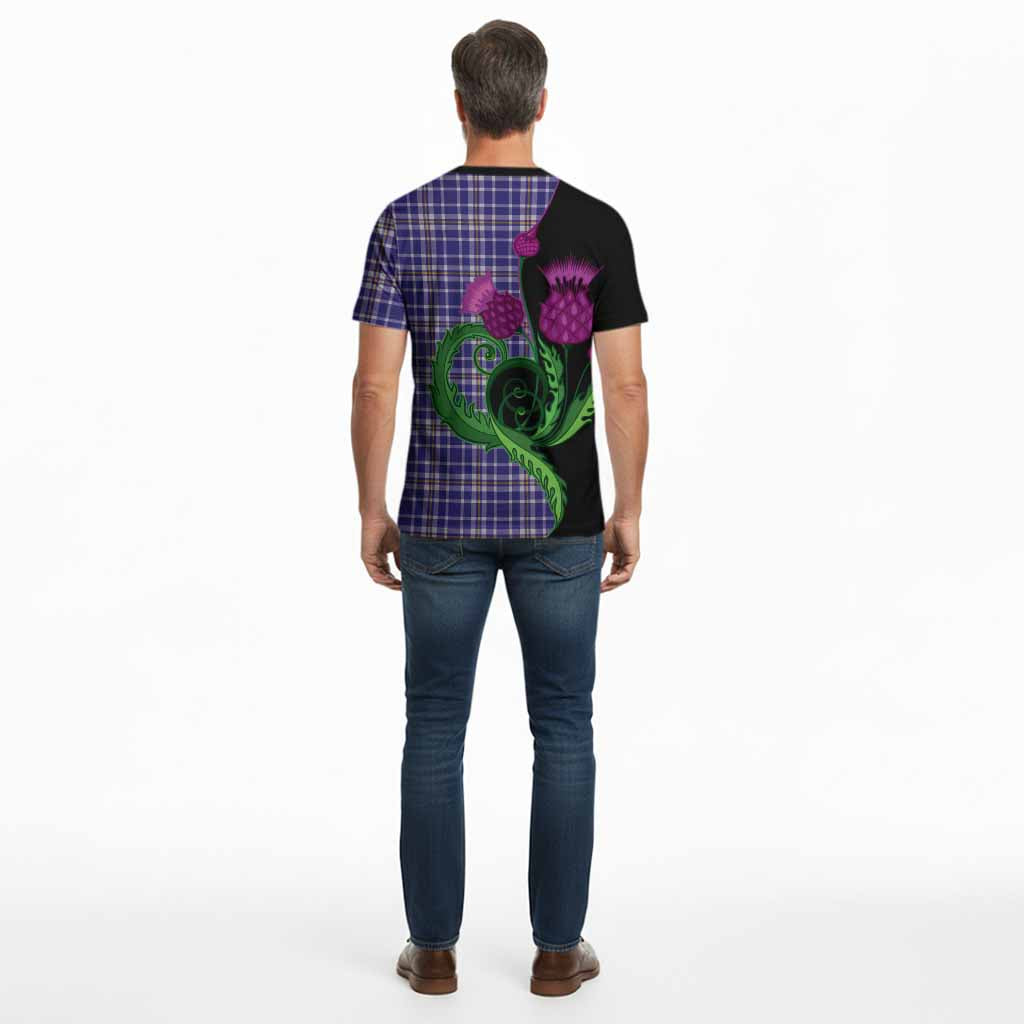 Ochterlony Tartan Cotton T-shirt Traditional Scottish Thistle