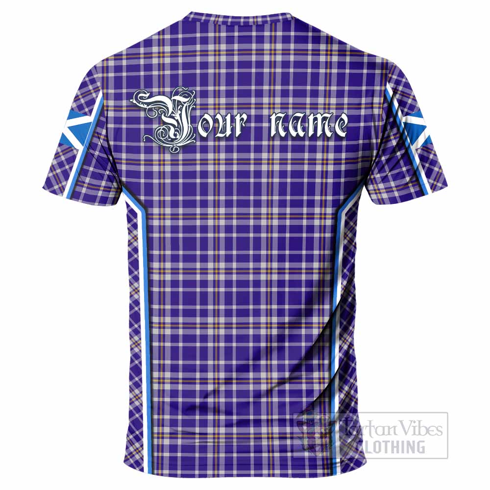Ochterlony Tartan Crest T-shirt Scotland Coat of Arm Flag Style - Tartan Vibes Clothing